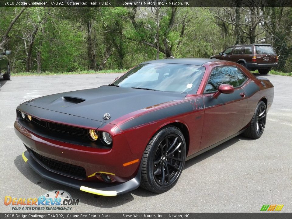 2018 Dodge Challenger T/A 392 Octane Red Pearl / Black Photo #2
