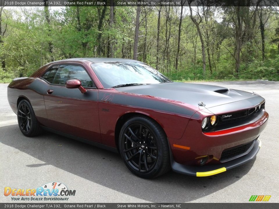 2018 Dodge Challenger T/A 392 Octane Red Pearl / Black Photo #4