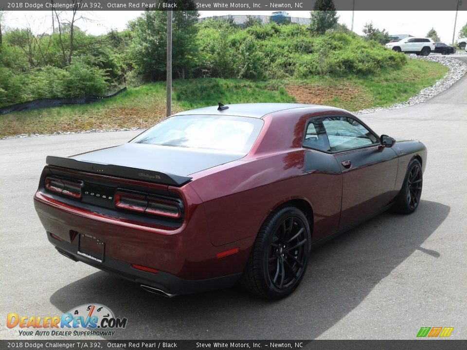 2018 Dodge Challenger T/A 392 Octane Red Pearl / Black Photo #5