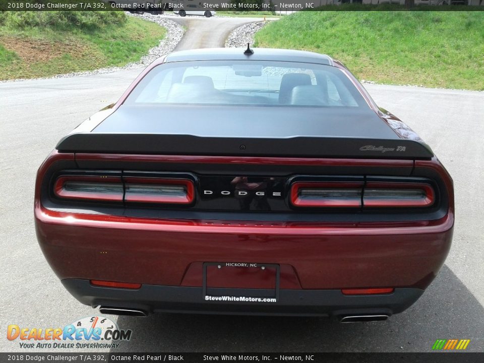 2018 Dodge Challenger T/A 392 Octane Red Pearl / Black Photo #6