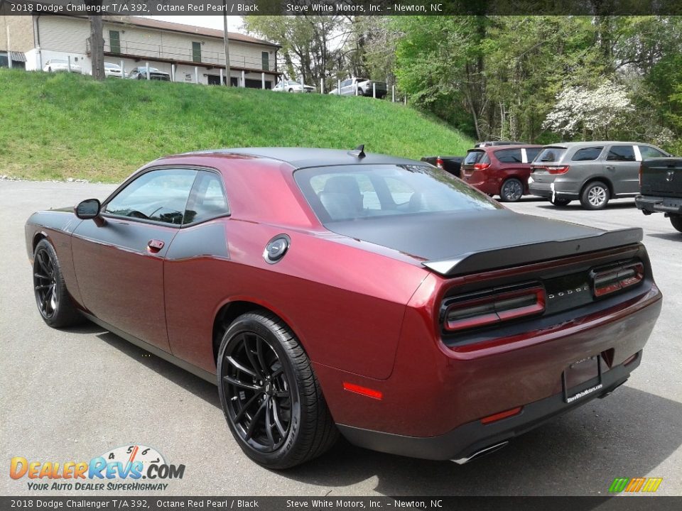 2018 Dodge Challenger T/A 392 Octane Red Pearl / Black Photo #7