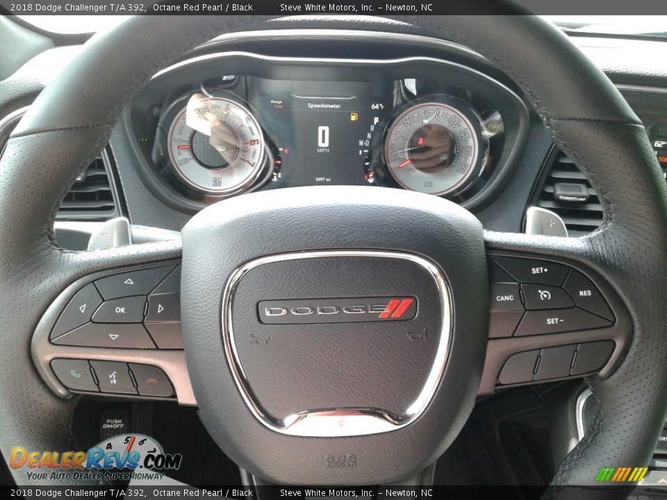 2018 Dodge Challenger T/A 392 Octane Red Pearl / Black Photo #11