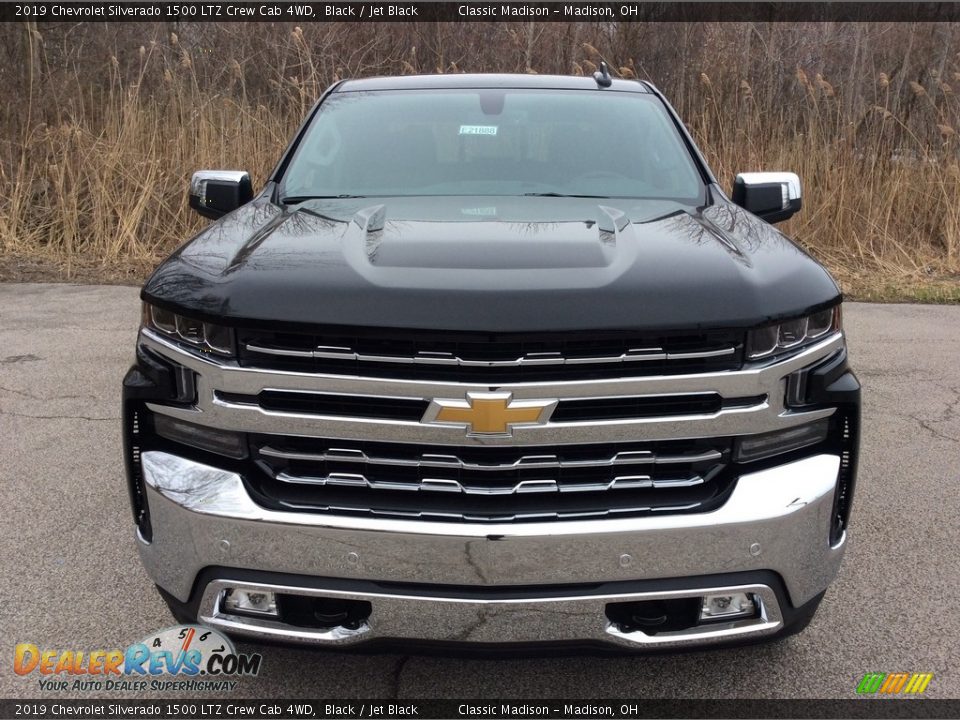 2019 Chevrolet Silverado 1500 LTZ Crew Cab 4WD Black / Jet Black Photo #2