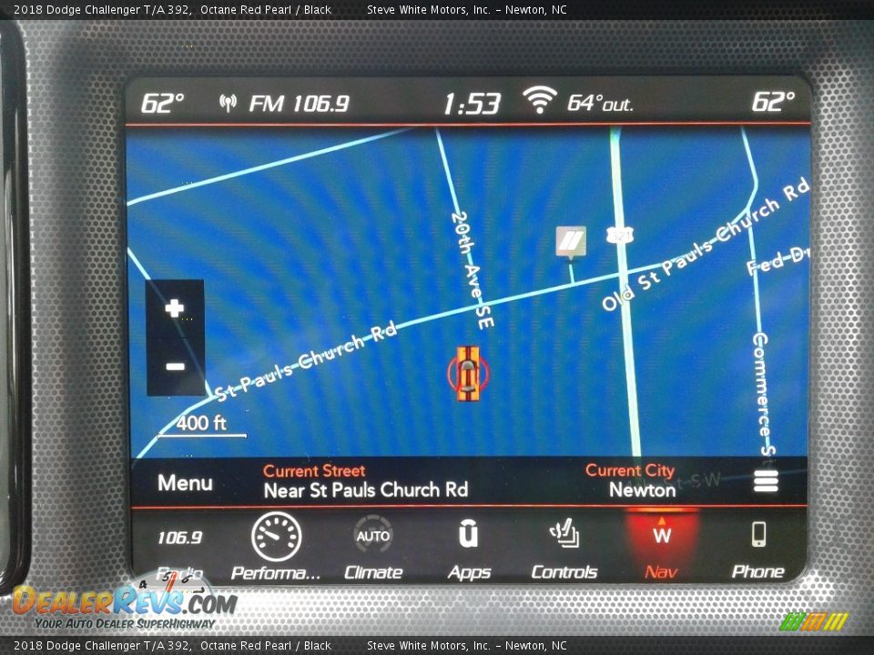 2018 Dodge Challenger T/A 392 Octane Red Pearl / Black Photo #15