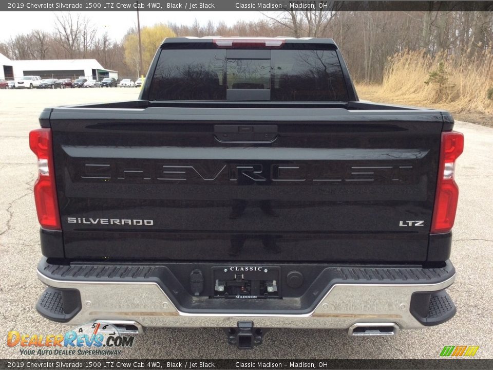 2019 Chevrolet Silverado 1500 LTZ Crew Cab 4WD Black / Jet Black Photo #5