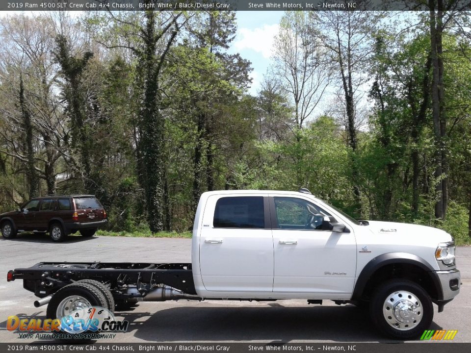 Bright White 2019 Ram 4500 SLT Crew Cab 4x4 Chassis Photo #5