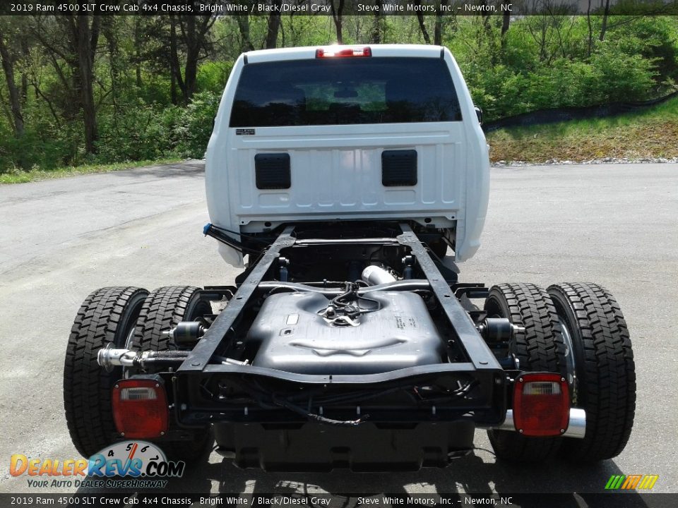 2019 Ram 4500 SLT Crew Cab 4x4 Chassis Bright White / Black/Diesel Gray Photo #7