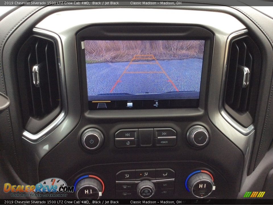 2019 Chevrolet Silverado 1500 LTZ Crew Cab 4WD Black / Jet Black Photo #21