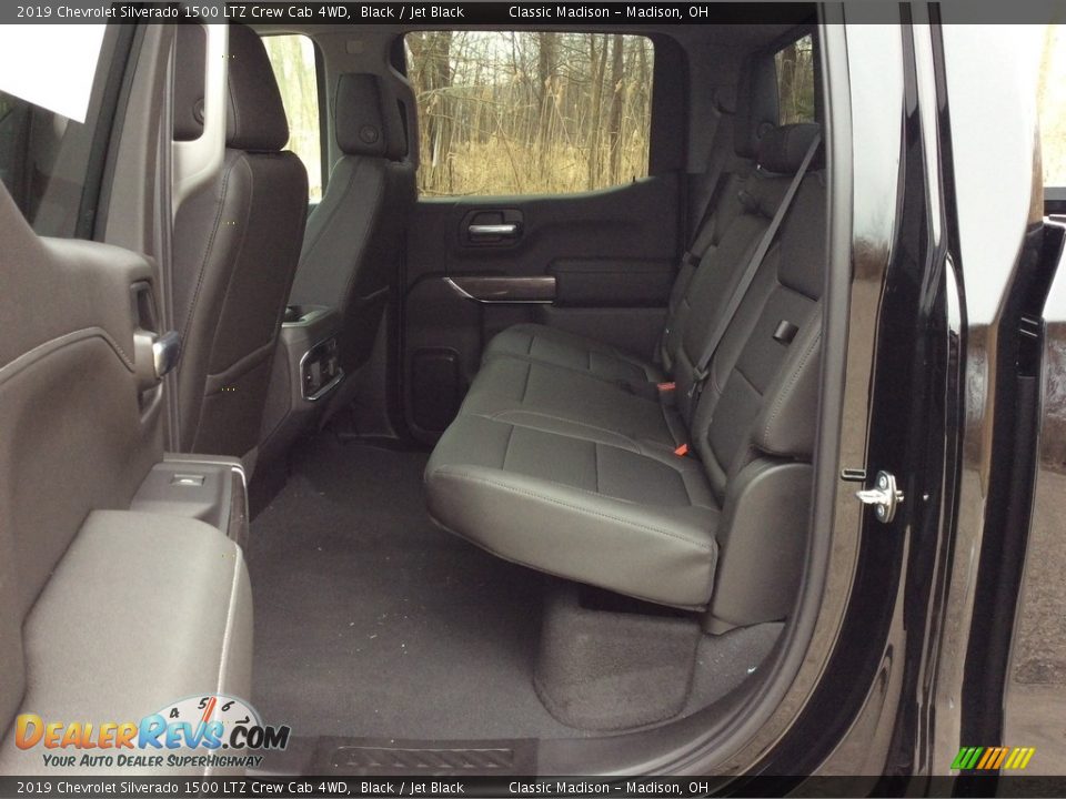 Rear Seat of 2019 Chevrolet Silverado 1500 LTZ Crew Cab 4WD Photo #22