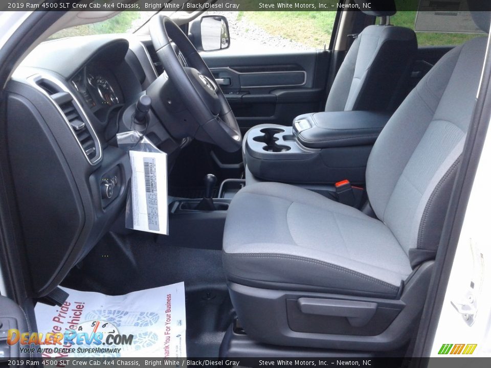 Front Seat of 2019 Ram 4500 SLT Crew Cab 4x4 Chassis Photo #10