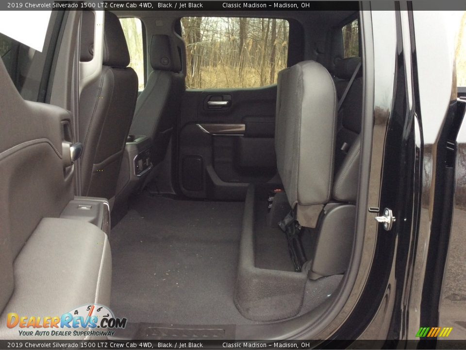 Rear Seat of 2019 Chevrolet Silverado 1500 LTZ Crew Cab 4WD Photo #23