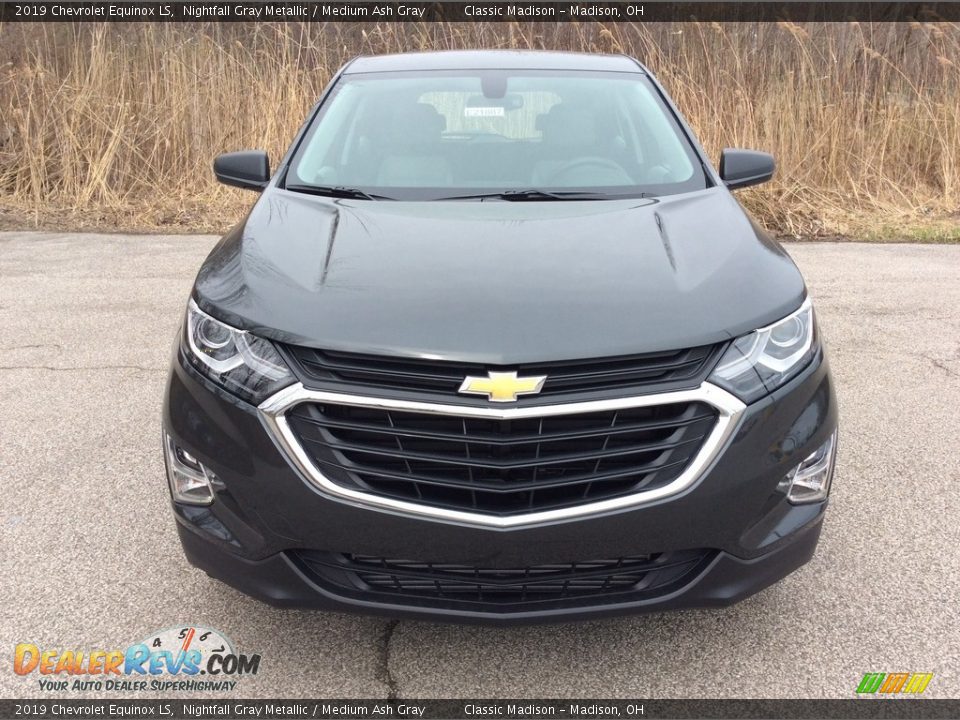 2019 Chevrolet Equinox LS Nightfall Gray Metallic / Medium Ash Gray Photo #2