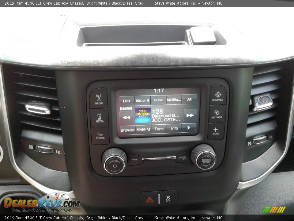 2019 Ram 4500 SLT Crew Cab 4x4 Chassis Bright White / Black/Diesel Gray Photo #15
