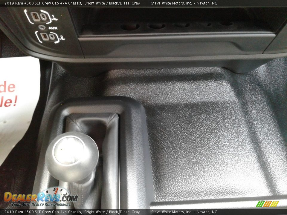 2019 Ram 4500 SLT Crew Cab 4x4 Chassis Bright White / Black/Diesel Gray Photo #18