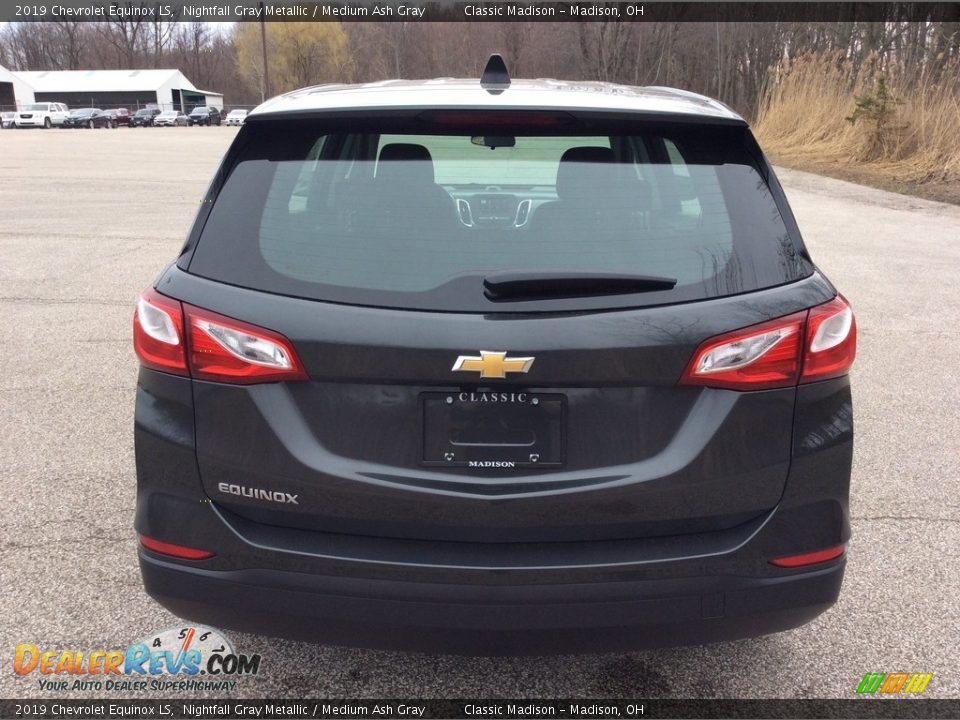 2019 Chevrolet Equinox LS Nightfall Gray Metallic / Medium Ash Gray Photo #5
