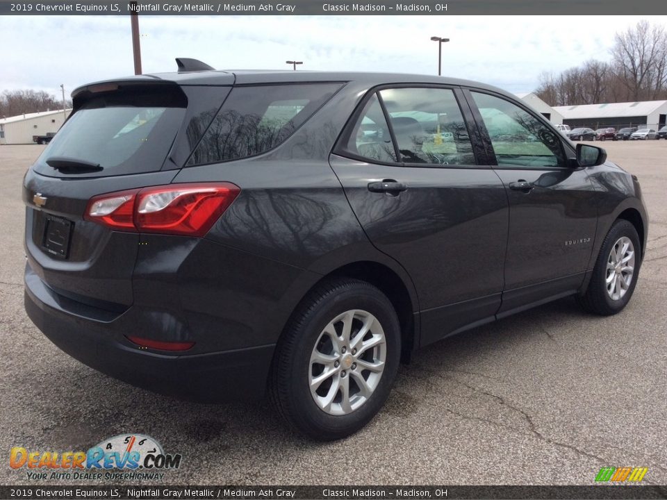 2019 Chevrolet Equinox LS Nightfall Gray Metallic / Medium Ash Gray Photo #6