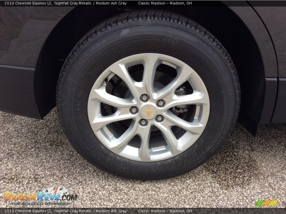 2019 Chevrolet Equinox LS Nightfall Gray Metallic / Medium Ash Gray Photo #7