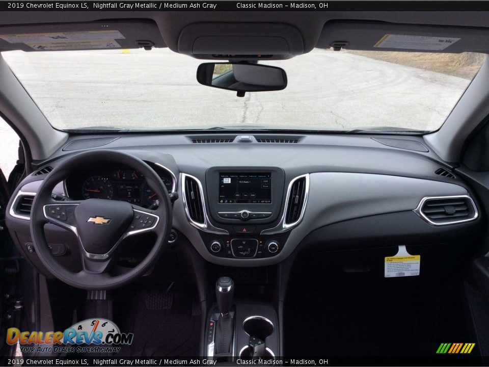 2019 Chevrolet Equinox LS Nightfall Gray Metallic / Medium Ash Gray Photo #11
