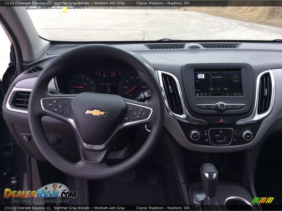 2019 Chevrolet Equinox LS Nightfall Gray Metallic / Medium Ash Gray Photo #12