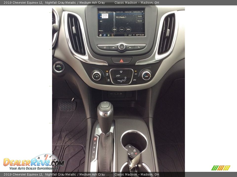 2019 Chevrolet Equinox LS Nightfall Gray Metallic / Medium Ash Gray Photo #13