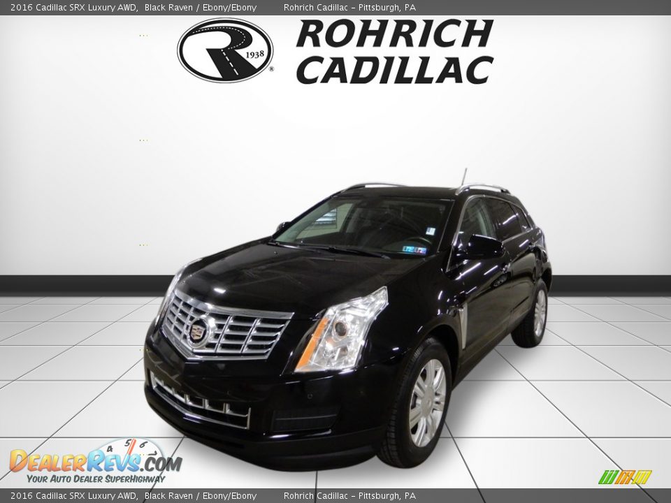 2016 Cadillac SRX Luxury AWD Black Raven / Ebony/Ebony Photo #1