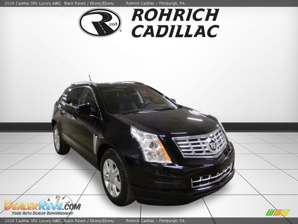 2016 Cadillac SRX Luxury AWD Black Raven / Ebony/Ebony Photo #7
