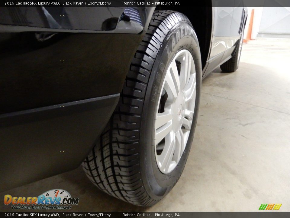 2016 Cadillac SRX Luxury AWD Black Raven / Ebony/Ebony Photo #12