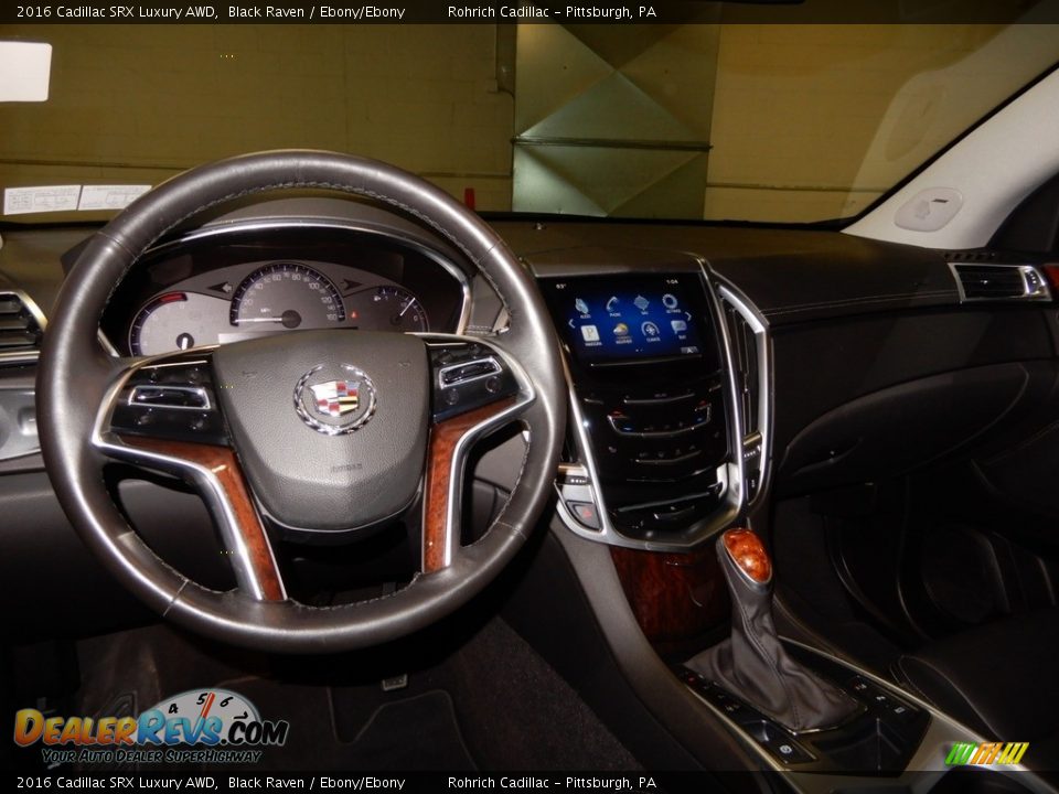 2016 Cadillac SRX Luxury AWD Black Raven / Ebony/Ebony Photo #16
