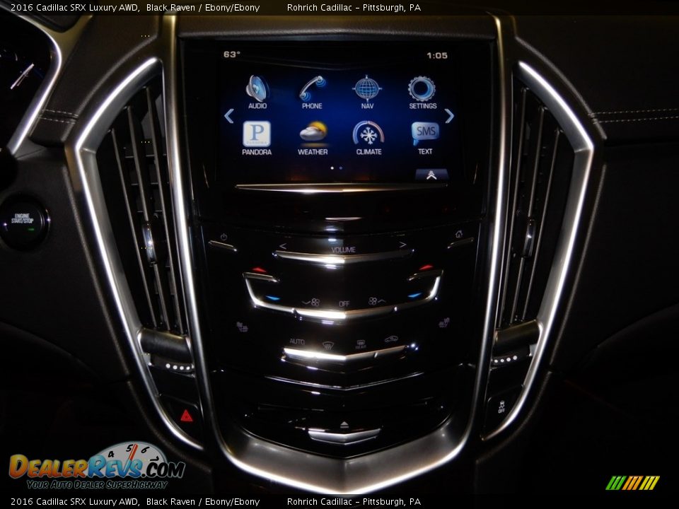 2016 Cadillac SRX Luxury AWD Black Raven / Ebony/Ebony Photo #18