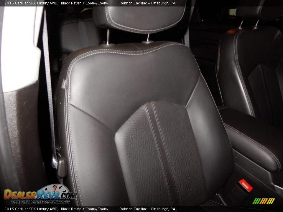 2016 Cadillac SRX Luxury AWD Black Raven / Ebony/Ebony Photo #19