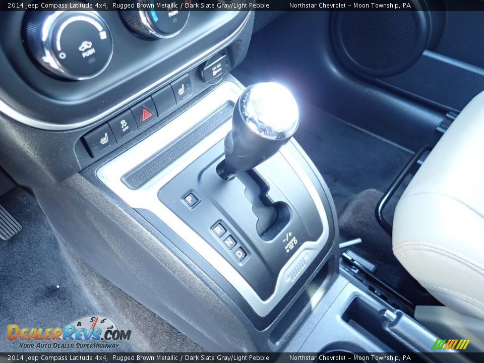 2014 Jeep Compass Latitude 4x4 Rugged Brown Metallic / Dark Slate Gray/Light Pebble Photo #26
