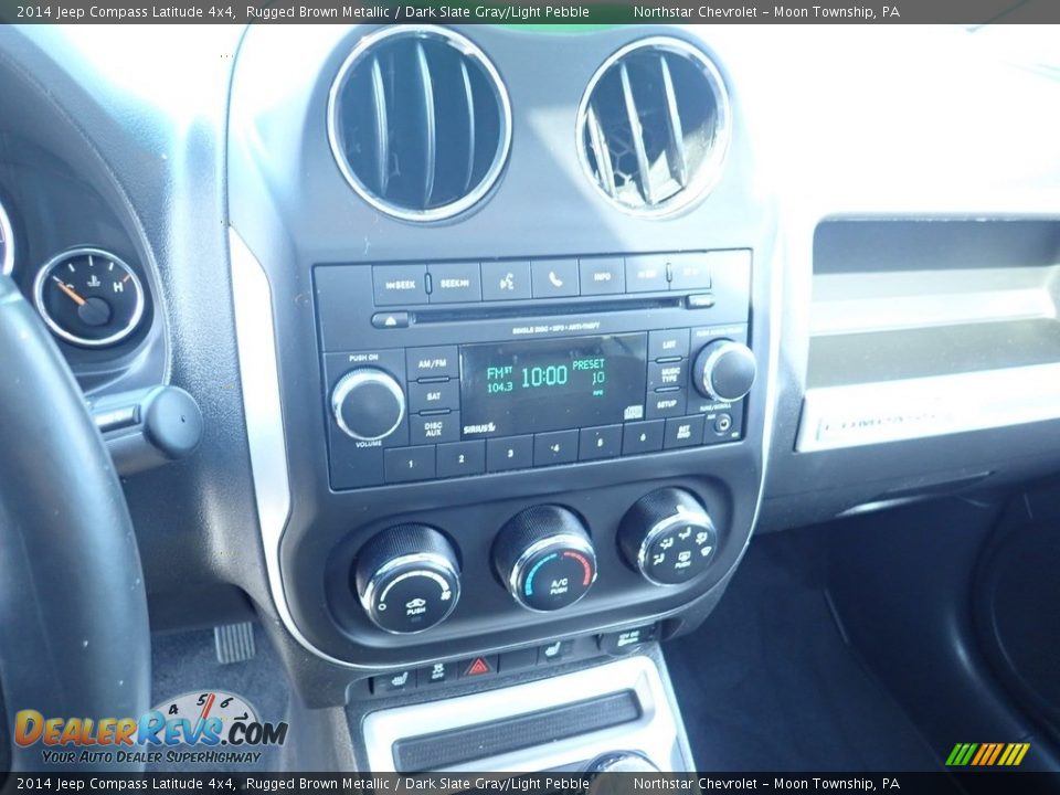 2014 Jeep Compass Latitude 4x4 Rugged Brown Metallic / Dark Slate Gray/Light Pebble Photo #28