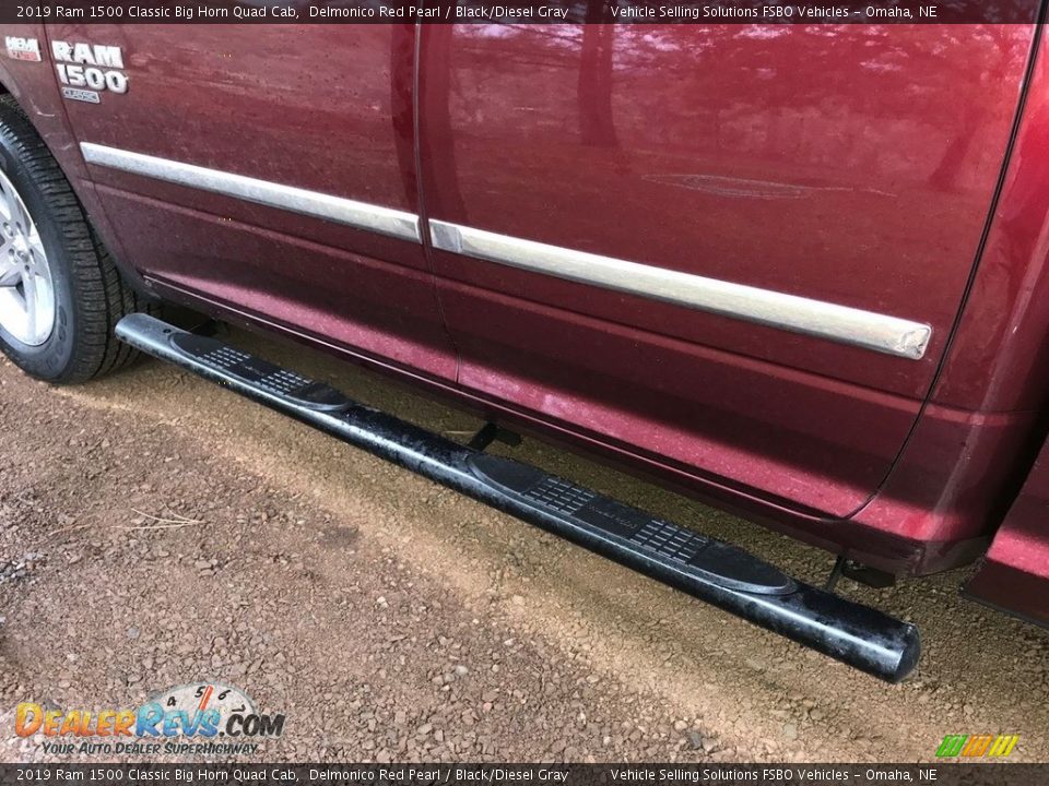 2019 Ram 1500 Classic Big Horn Quad Cab Delmonico Red Pearl / Black/Diesel Gray Photo #6