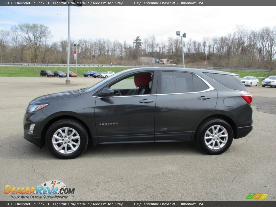 2018 Chevrolet Equinox LT Nightfall Gray Metallic / Medium Ash Gray Photo #2