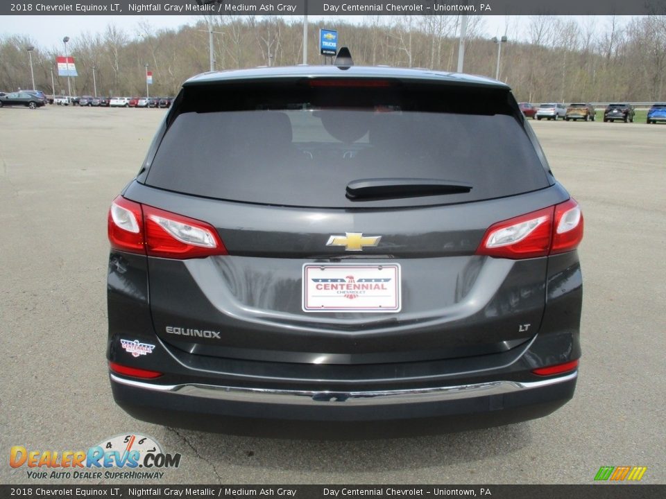 2018 Chevrolet Equinox LT Nightfall Gray Metallic / Medium Ash Gray Photo #4
