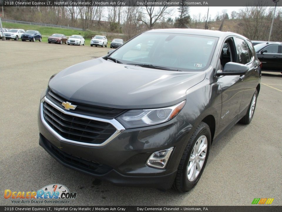 2018 Chevrolet Equinox LT Nightfall Gray Metallic / Medium Ash Gray Photo #7