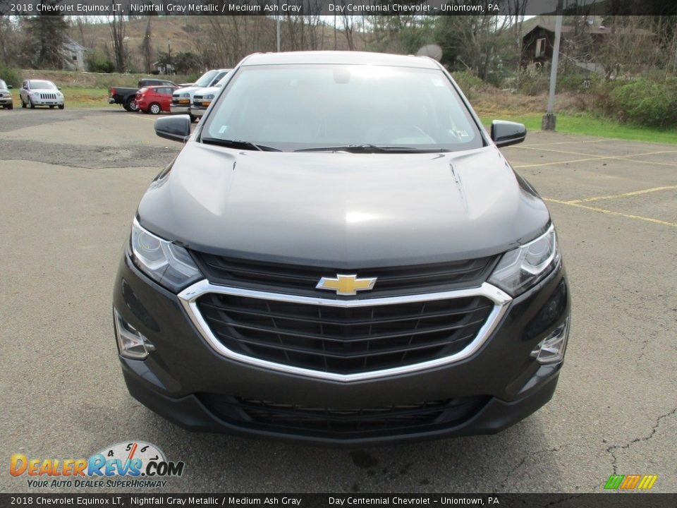 2018 Chevrolet Equinox LT Nightfall Gray Metallic / Medium Ash Gray Photo #8