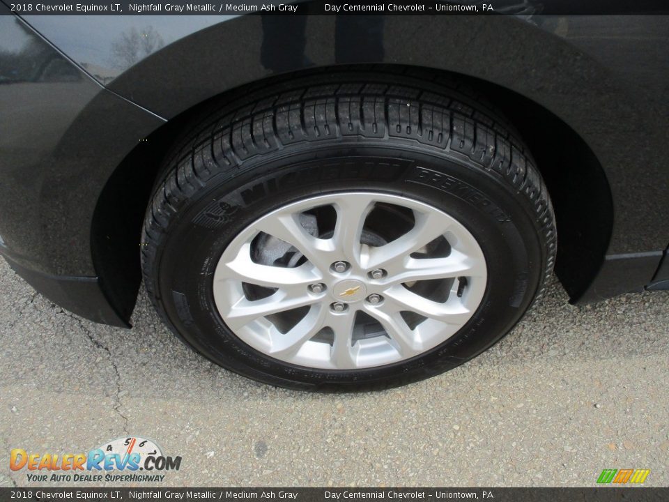 2018 Chevrolet Equinox LT Nightfall Gray Metallic / Medium Ash Gray Photo #9