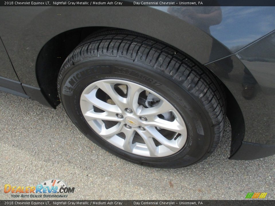 2018 Chevrolet Equinox LT Nightfall Gray Metallic / Medium Ash Gray Photo #11