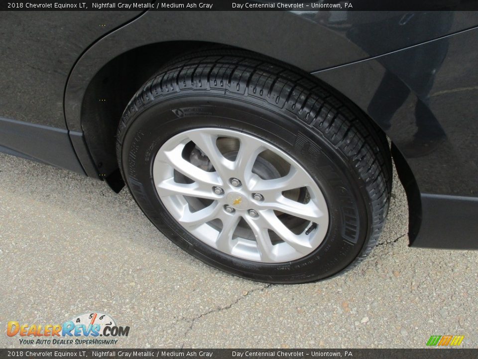 2018 Chevrolet Equinox LT Nightfall Gray Metallic / Medium Ash Gray Photo #14