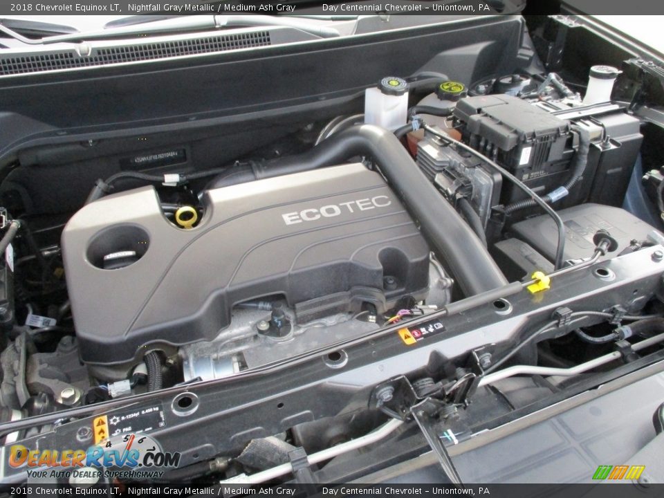 2018 Chevrolet Equinox LT Nightfall Gray Metallic / Medium Ash Gray Photo #15