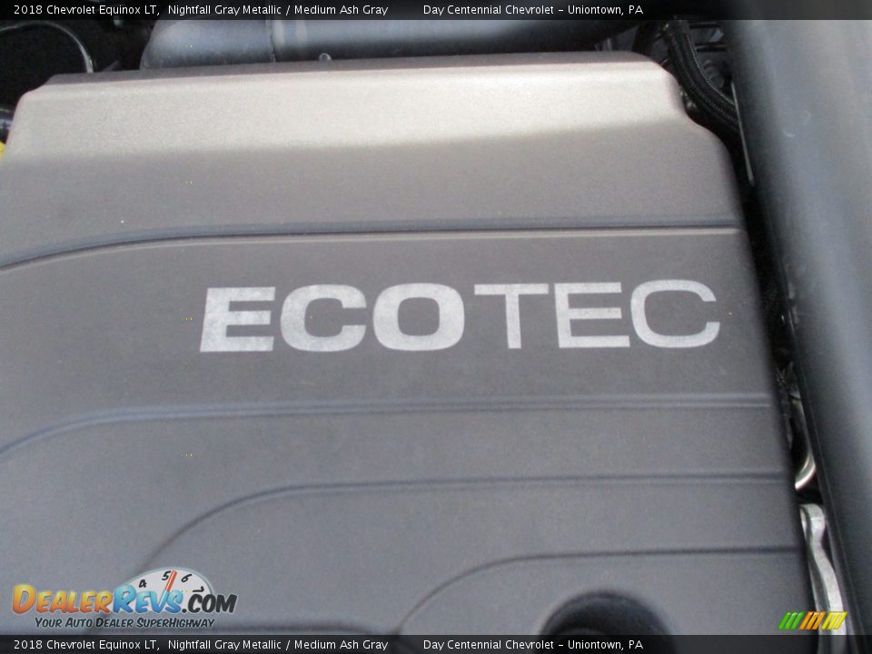 2018 Chevrolet Equinox LT Nightfall Gray Metallic / Medium Ash Gray Photo #16