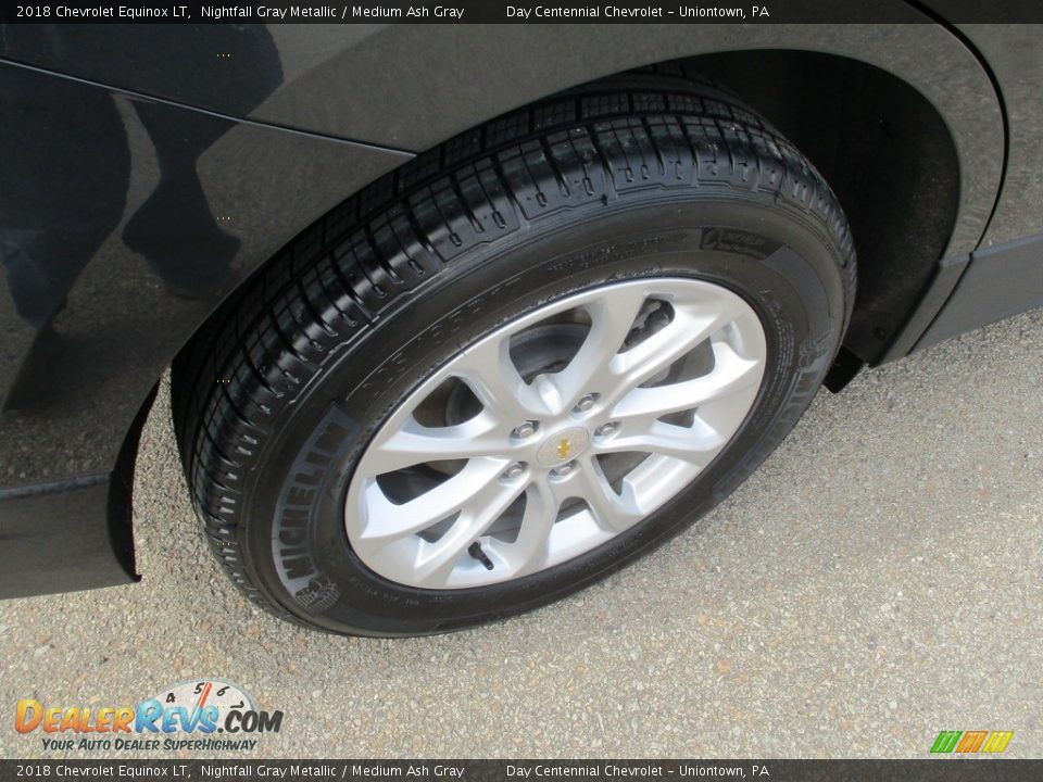 2018 Chevrolet Equinox LT Nightfall Gray Metallic / Medium Ash Gray Photo #18