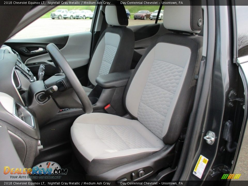 2018 Chevrolet Equinox LT Nightfall Gray Metallic / Medium Ash Gray Photo #19