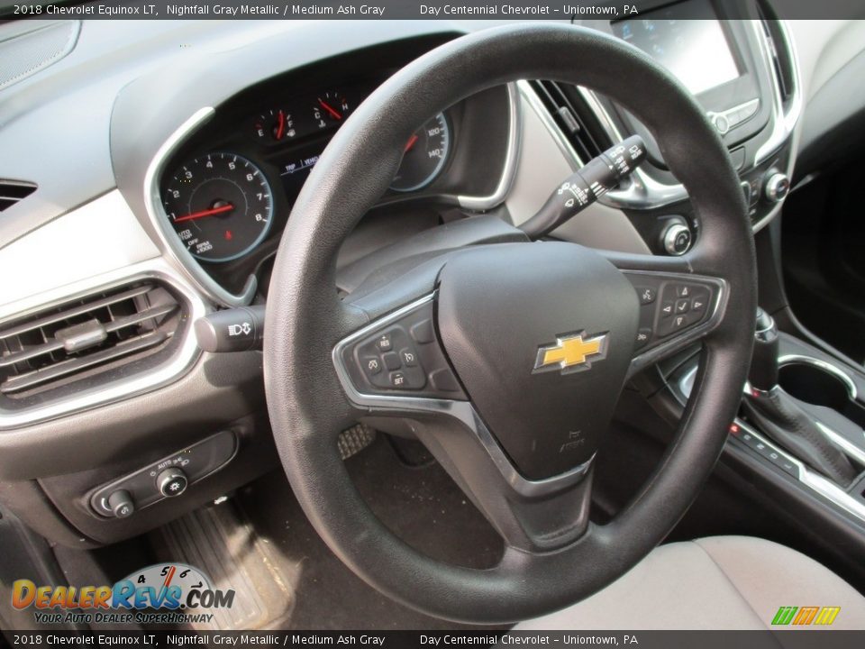 2018 Chevrolet Equinox LT Nightfall Gray Metallic / Medium Ash Gray Photo #23
