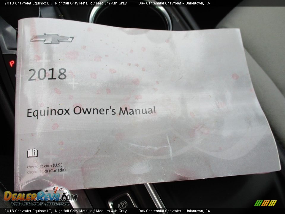2018 Chevrolet Equinox LT Nightfall Gray Metallic / Medium Ash Gray Photo #33