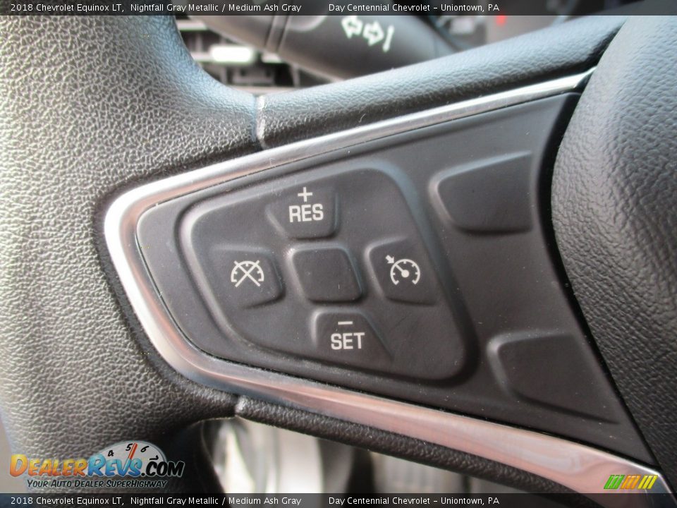 2018 Chevrolet Equinox LT Nightfall Gray Metallic / Medium Ash Gray Photo #35