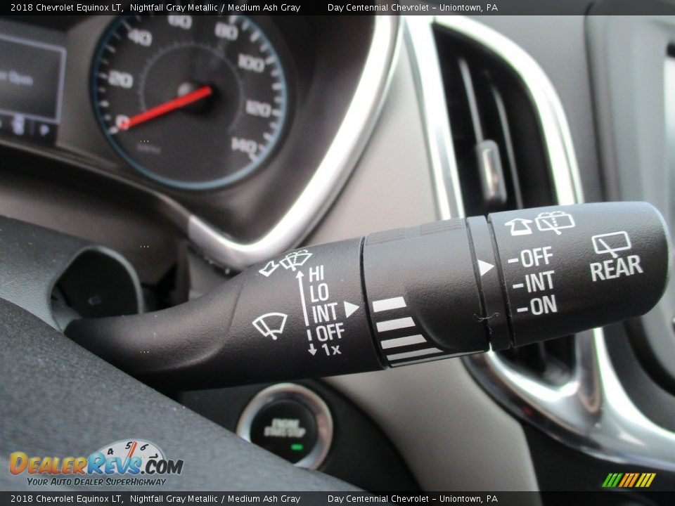 2018 Chevrolet Equinox LT Nightfall Gray Metallic / Medium Ash Gray Photo #36