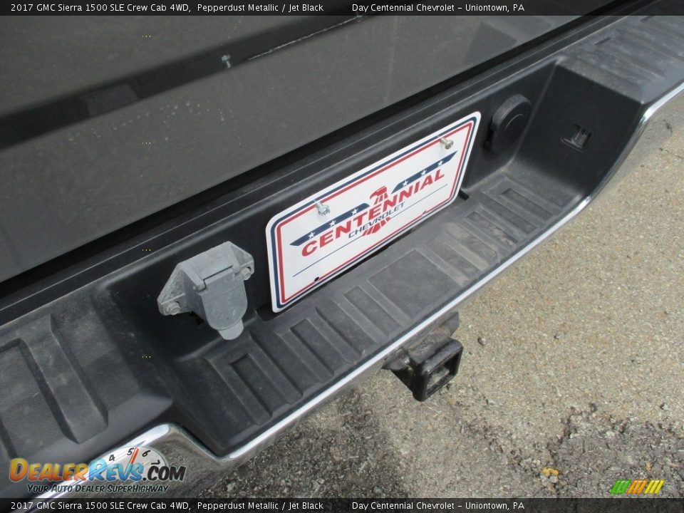 2017 GMC Sierra 1500 SLE Crew Cab 4WD Pepperdust Metallic / Jet Black Photo #10