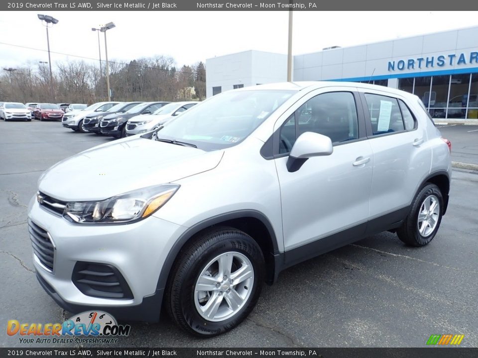 2019 Chevrolet Trax LS AWD Silver Ice Metallic / Jet Black Photo #1